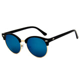 Semi-Rimless Sunglasses Women