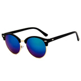 Semi-Rimless Sunglasses Women