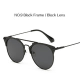 Mirror Rose Gold Sunglasses Women