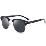 Semi-Rimless Men Sunglasses