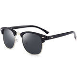 Semi-Rimless Men Sunglasses