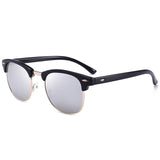 Semi-Rimless Men Sunglasses
