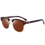 Semi-Rimless Men Sunglasses