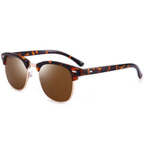 Semi-Rimless Men Sunglasses