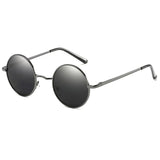 Polarized Round Sunglasses Men