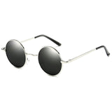 Polarized Round Sunglasses Men
