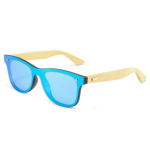 Bamboo Frame Design Sunglasses Men