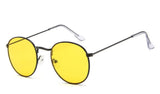 Retro Oval Sunglasses Men